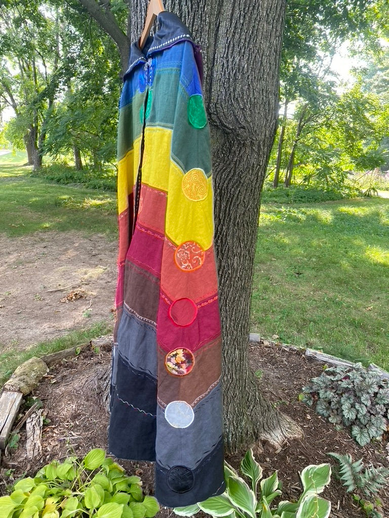 Thumbnail: SOLD. Art Cape 2023, Chakra Cape