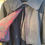 Thumbnail: SOLD. #214. Black linen double cape.