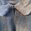 Thumbnail: SOLD. #215. Black linen double cape, fur collar