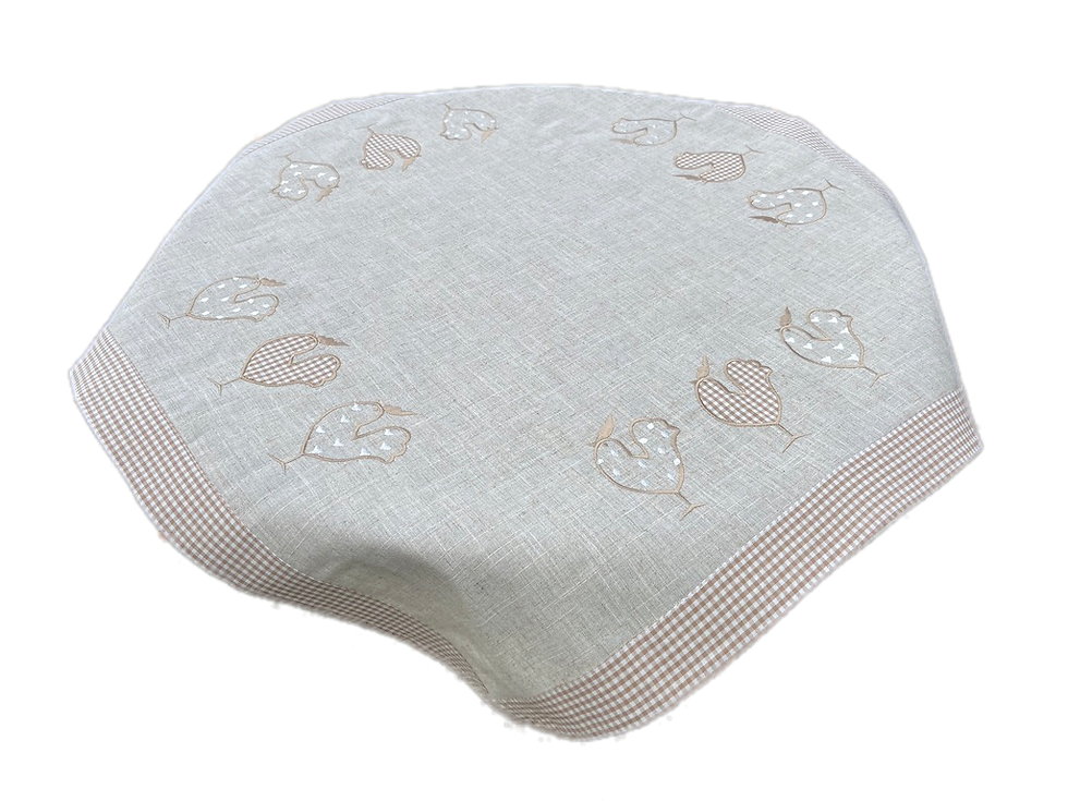 Thumbnail: Hens 33x33 Table Topper