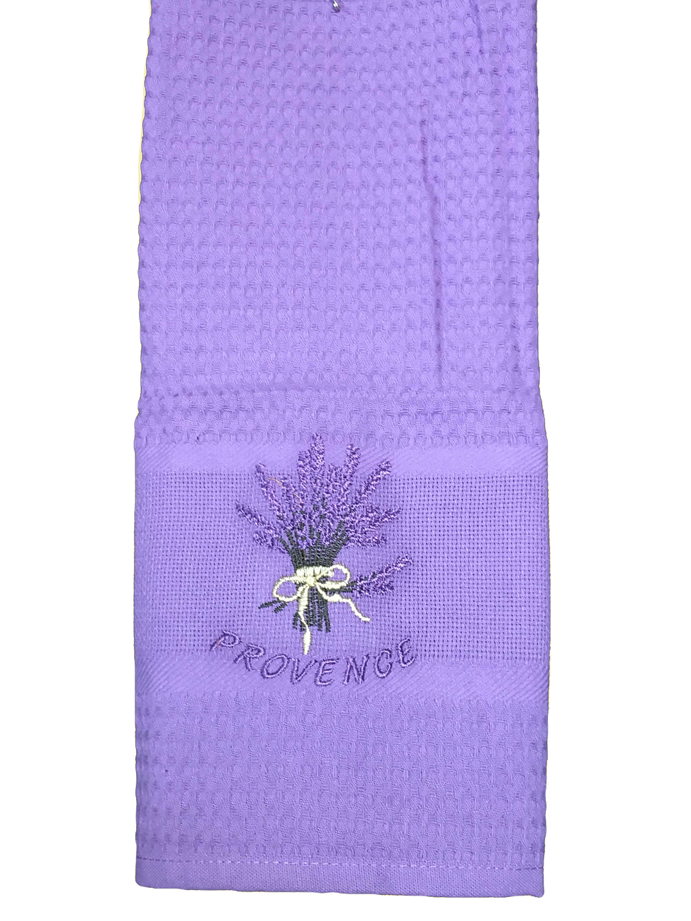 Thumbnail: Waffle Weave Dish Towels: Lavender Love