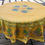 Thumbnail: Bouquet de Lavande Yellow Coated Cotton Tablecloth