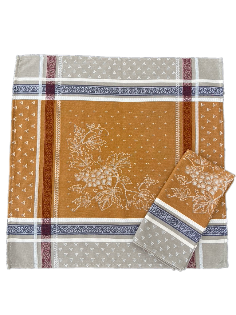 JACQUARD NAPKINS French Tablecloths