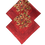 Thumbnail: Olive Red Cotton Napkins