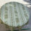 Thumbnail: Olive Green Linear Coated Cotton Tablecloth