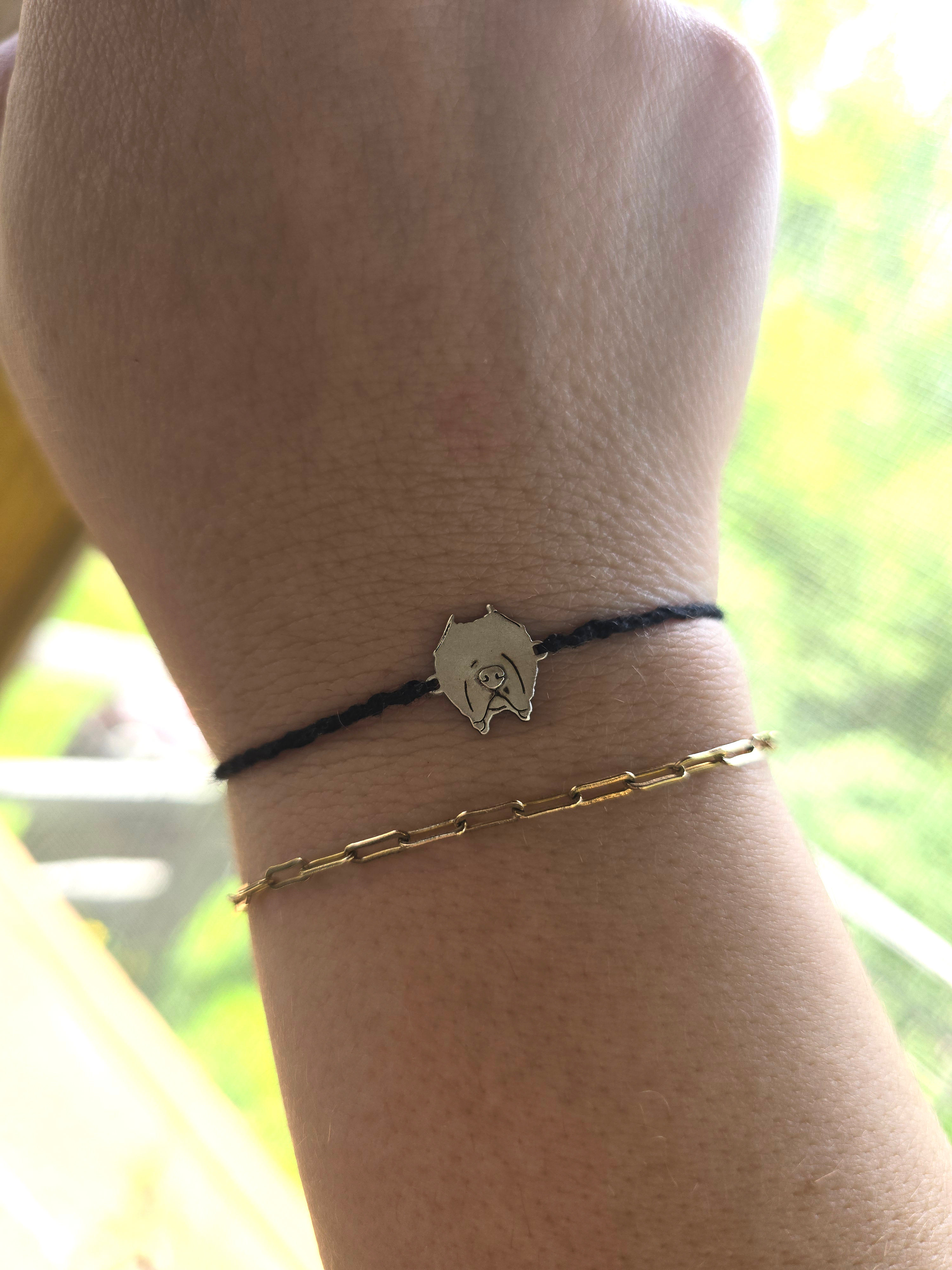 "The Brucie Bracelet" Pendant Forever Friendship Bracelet