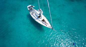 Sailboat Top View