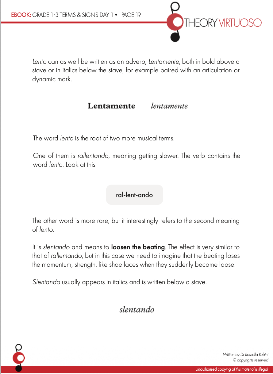 Thumbnail: Grade 1 to 3 Terms & Signs