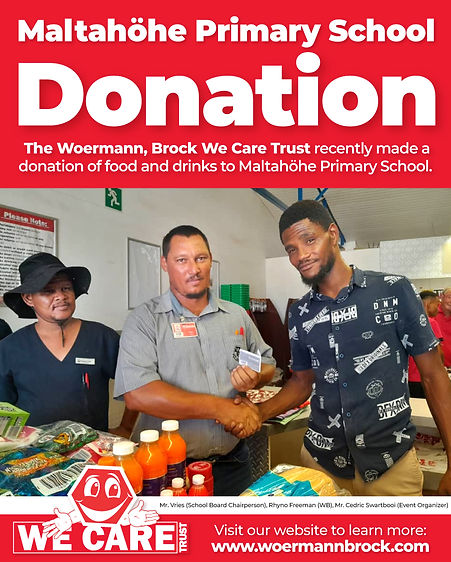 Light of the Children's Foundation is a beneficiaryn of the WB We Care Trust