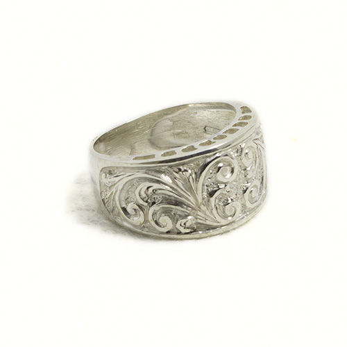Anello donna inciso