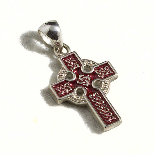 Croce celtica smaltata piccola