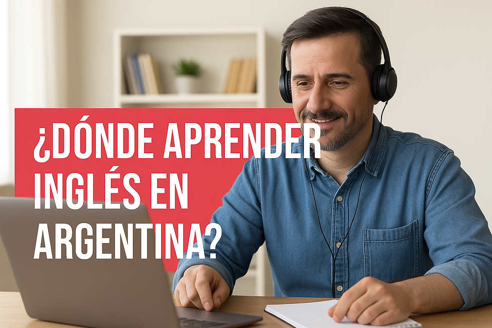 Dónde aprender inglés en Argentina: Rosario Idiomas ofrece clases online en vivo con certificación oficial UTN para adultos.