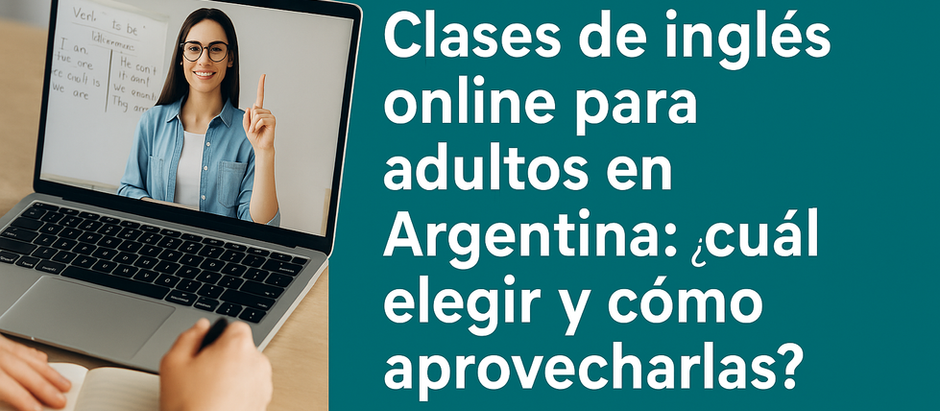 ¿Dónde puedo inscribirme en Argentina para clases de inglés online?