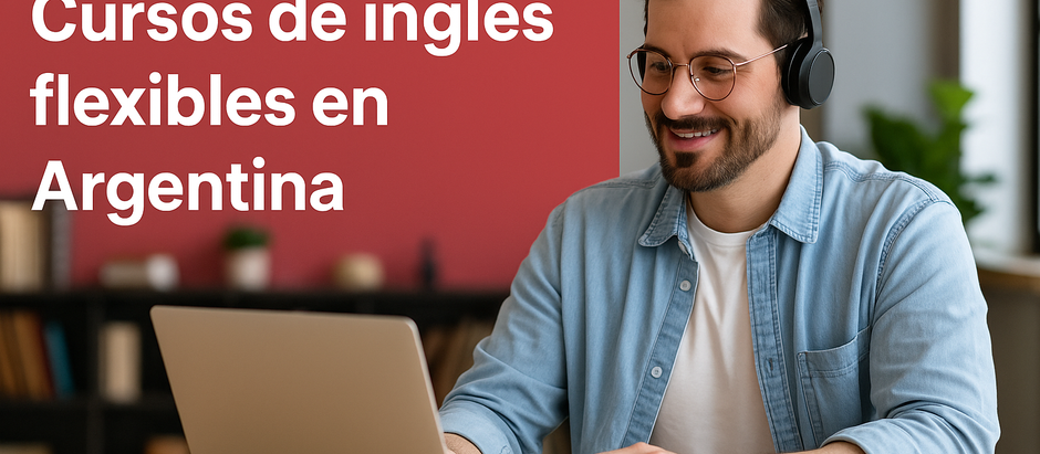 ¿Dónde tomar cursos de inglés flexibles en Argentina?