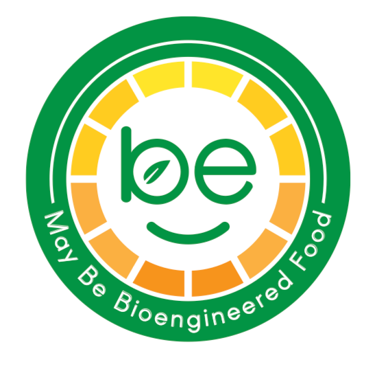 United States Department of Agriculture logo for bioengineered food.