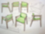 chair design sketch