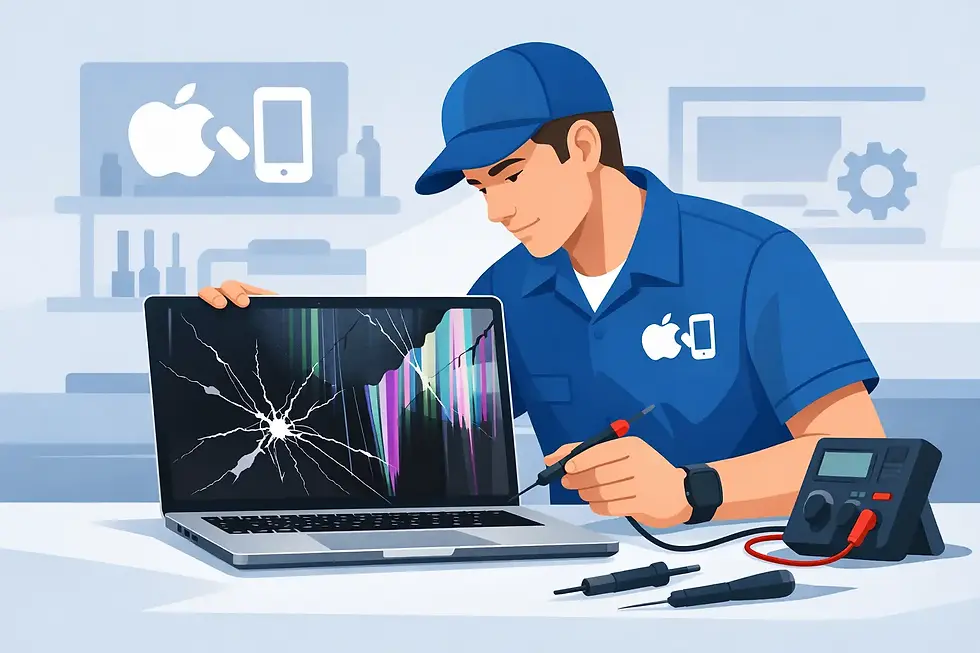Pantalla MacBook Pro dañada: qué hacer