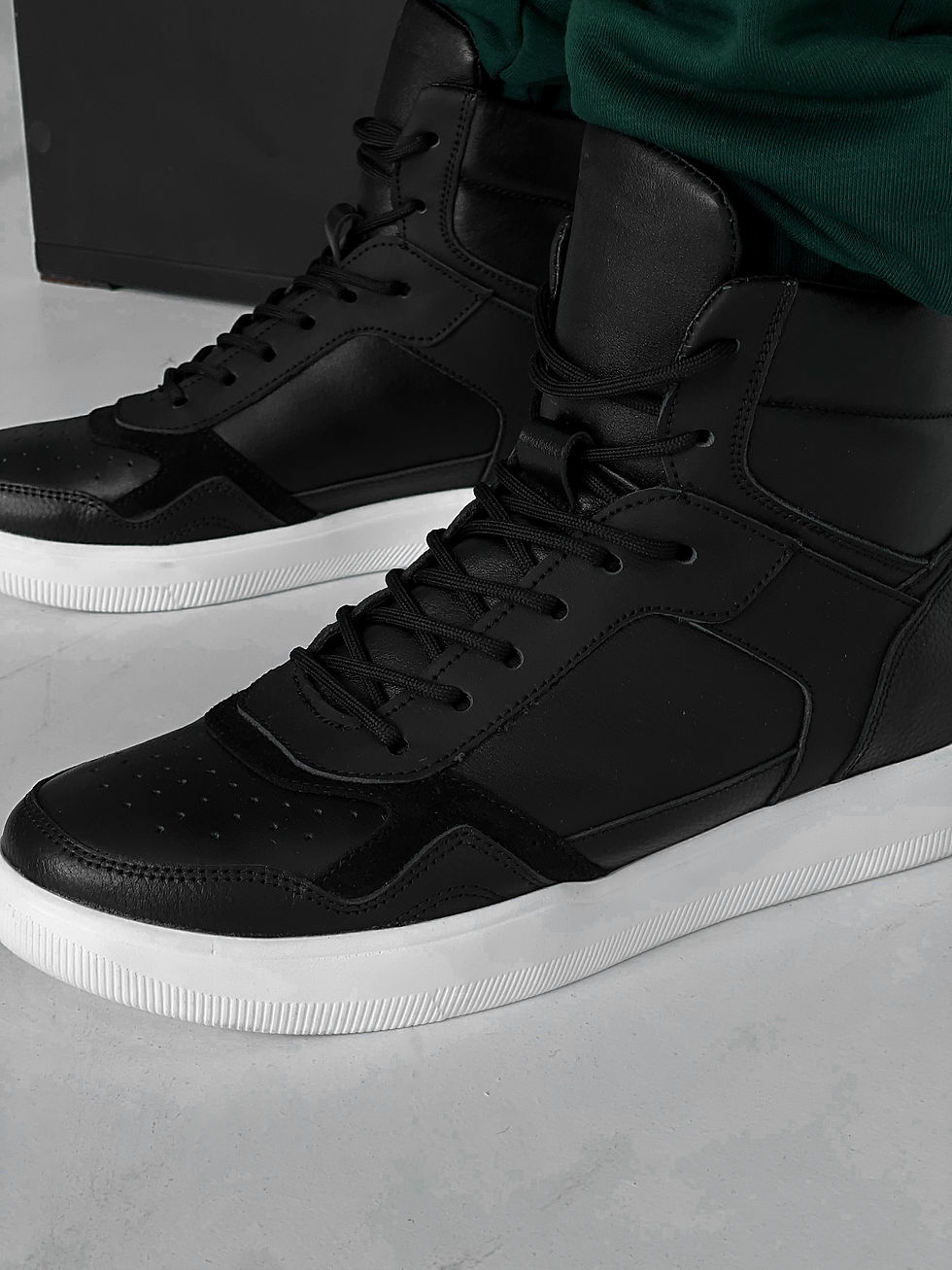 Прев'ю: Чоловічі шкіряні черевики