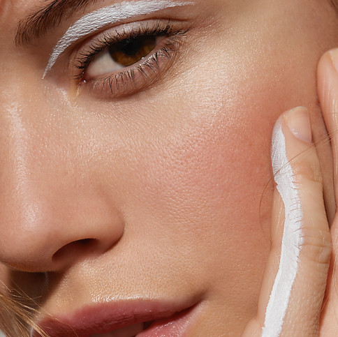 White Eyeshadow