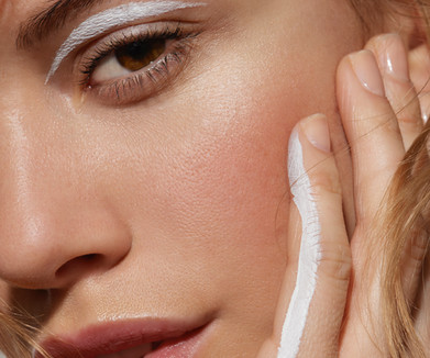White Eyeshadow