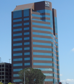 The longtime KB Homes headquarters in Westwood