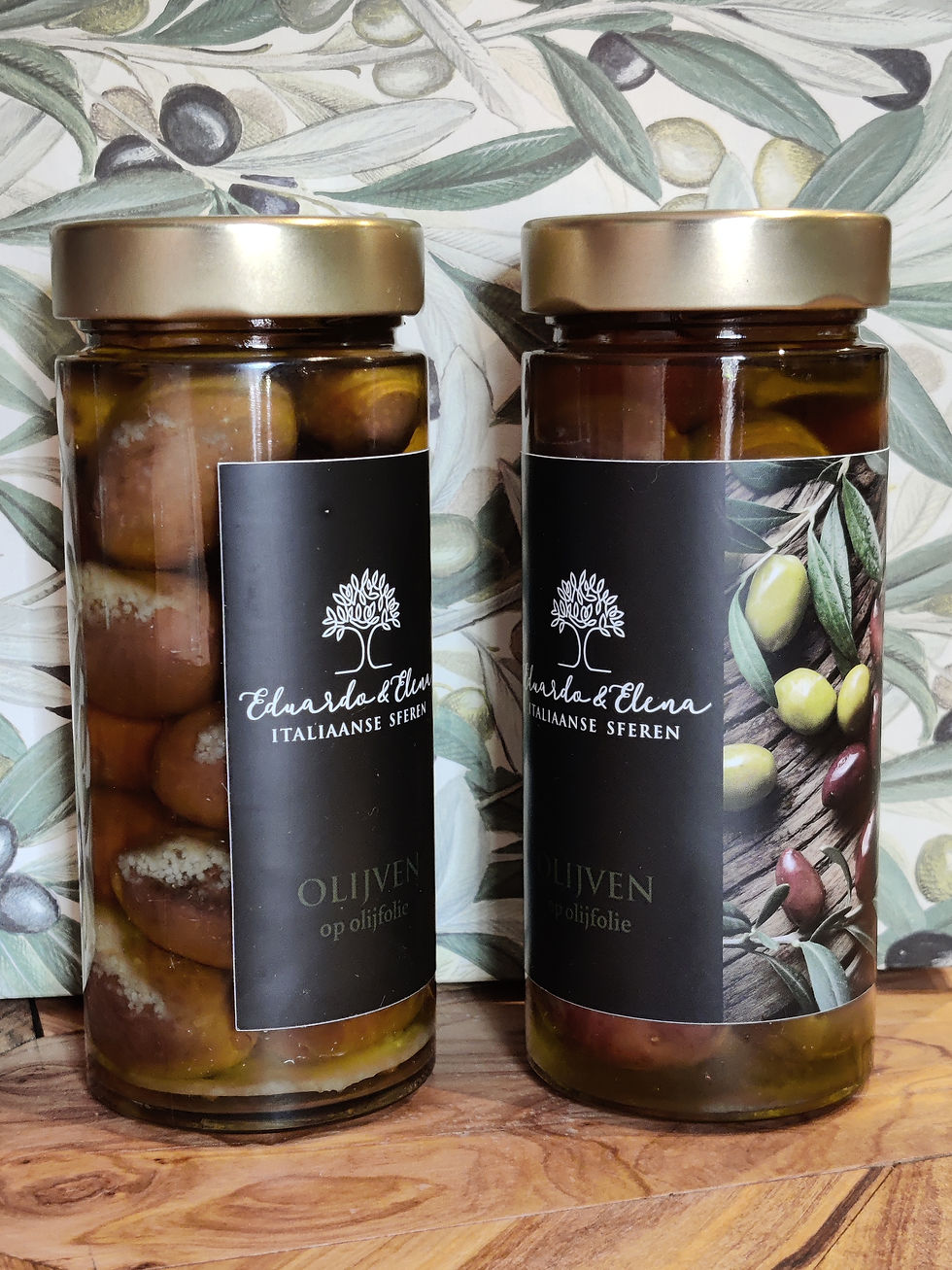 Ascolana olijven op olijfolie