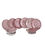 Thumbnail: Servies 18 delig rood