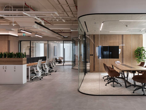 AB Prime Realty 杜拜辦公室設計案例:打造開放流動的現代工作空間