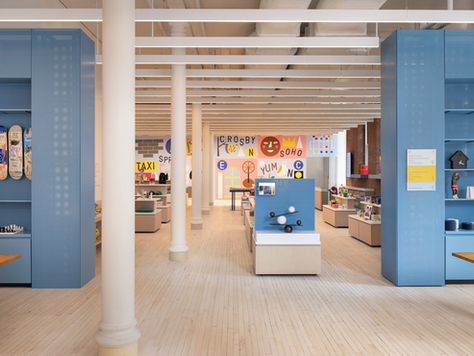 辦公室設計案例：MoMA商店翻新展現創意工作空間規劃藝術