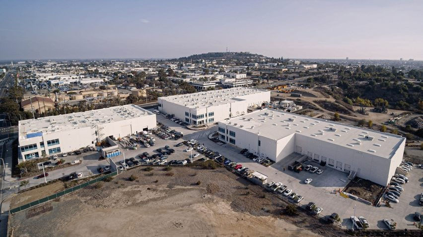Vast 總部園區座落於加州長灘,改造自多棟倉庫建築
