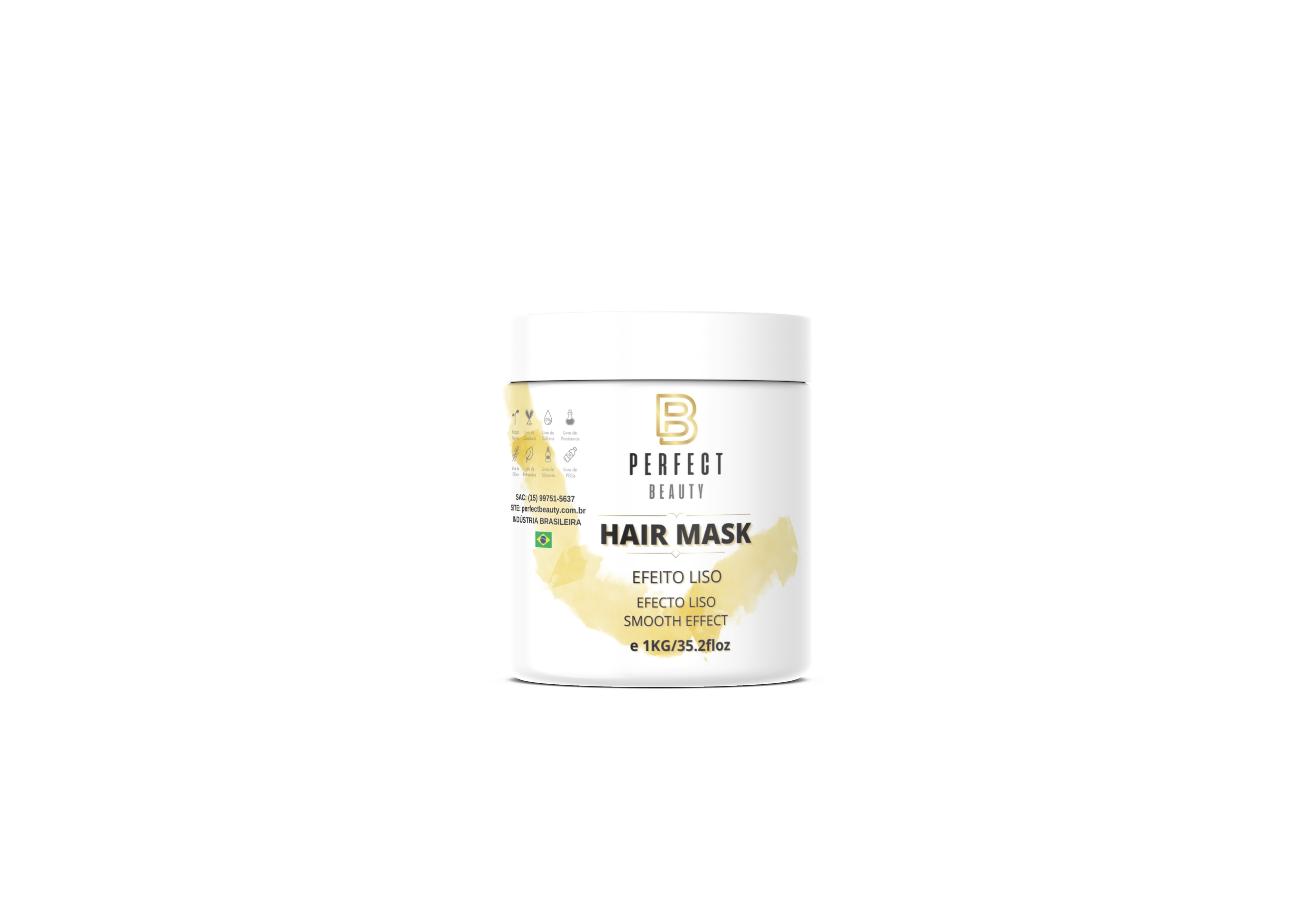 Hair Mask Efeito Liso 1kg