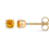 Thumbnail: 9ct Yellow gold Citrine Earrings