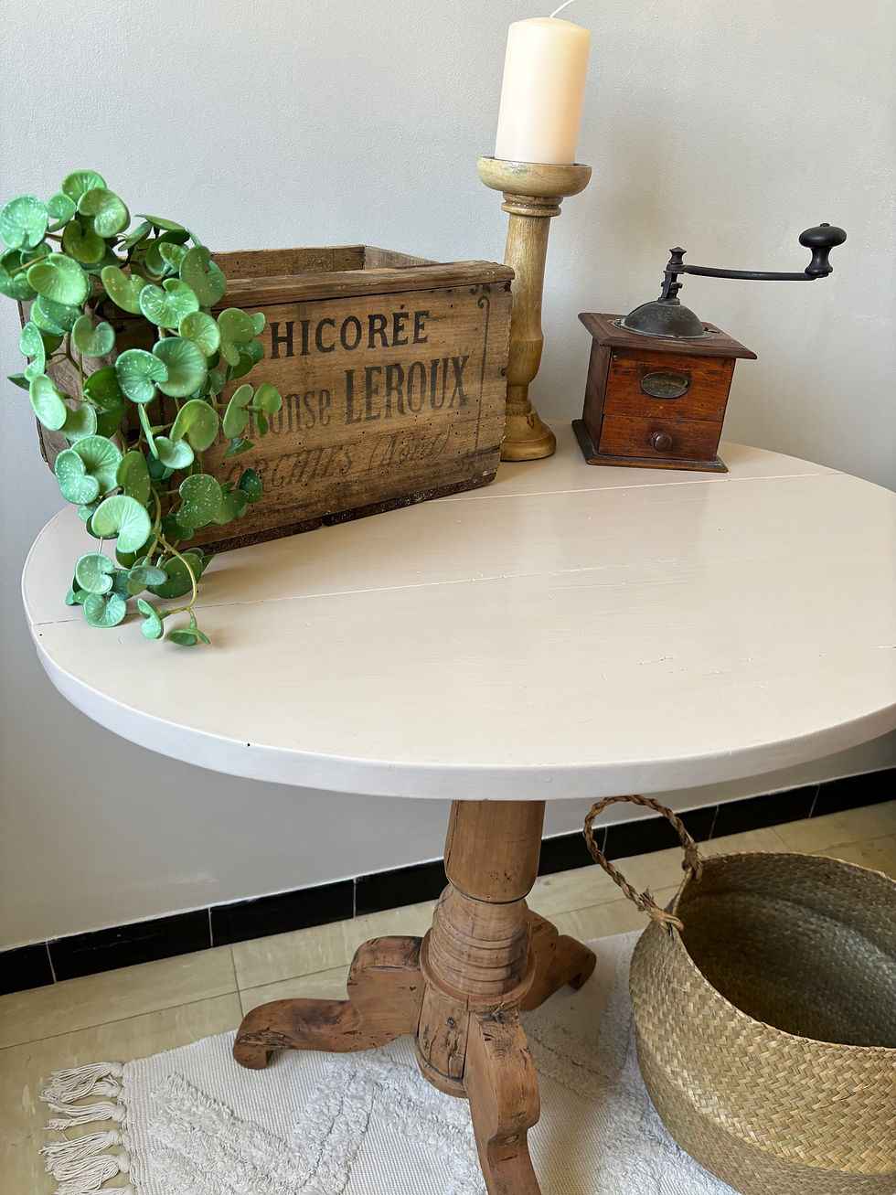Miniature : Table ovale