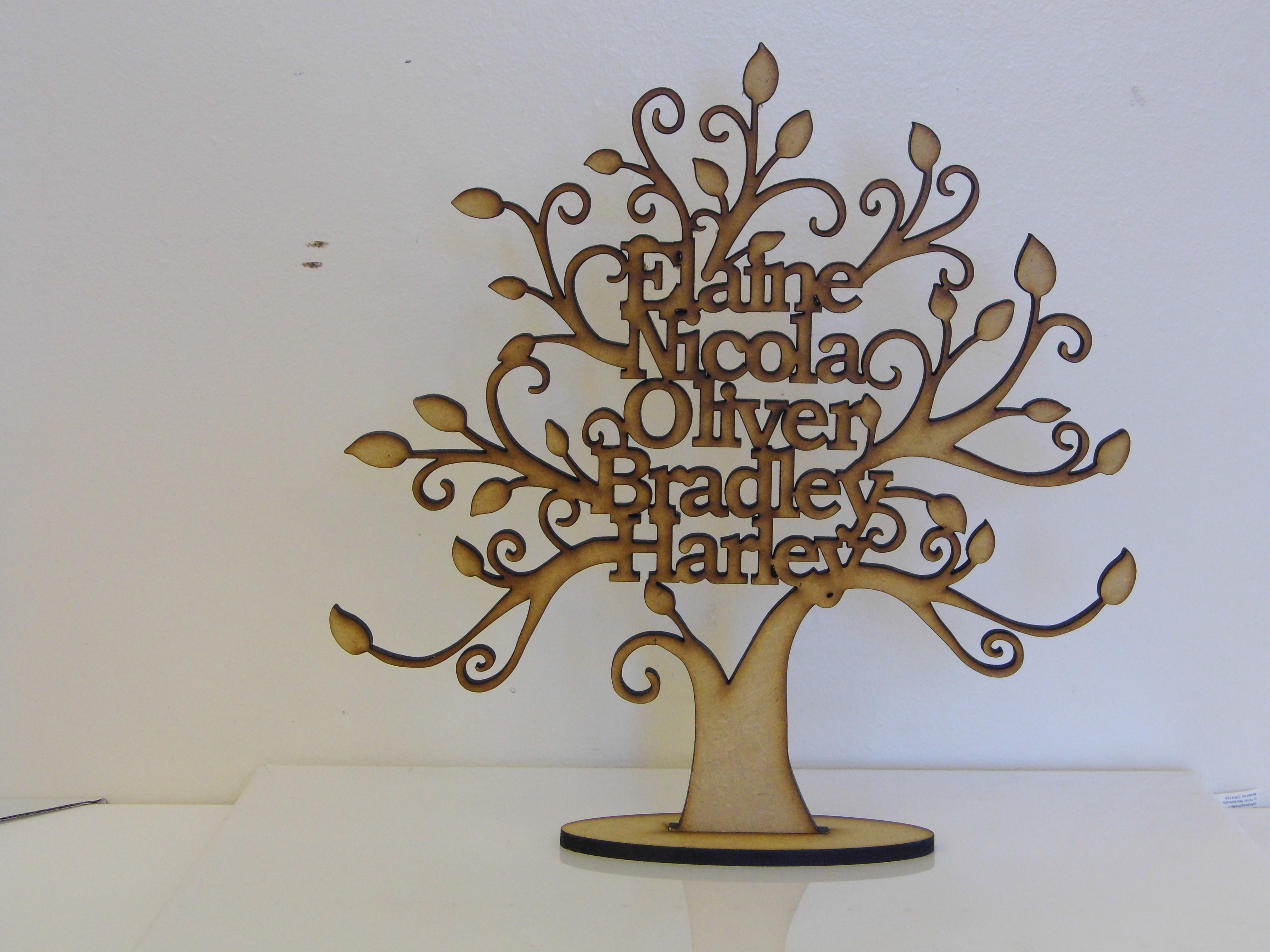 300 mm Family Tree on Plinth