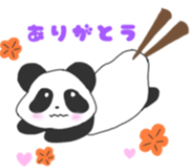 可愛いもちもちパンダ