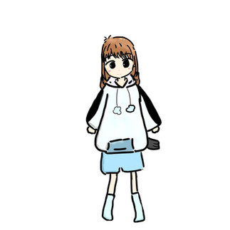 デジタルイラスト作品