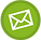 Icono de correo Circular