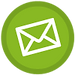 Icono de correo Circular