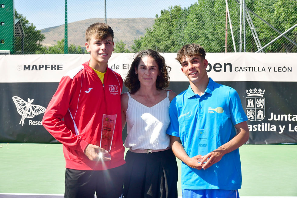 Jesús Sesmero, campeón del IV torneo cadete Open Castilla y León Villa de El Espinar