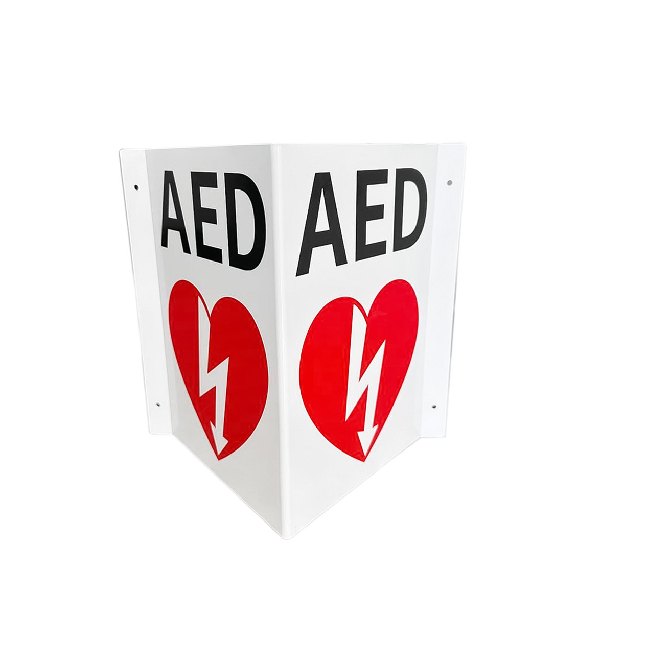 Buy Triangular Wall AED Sign Online in Dubai