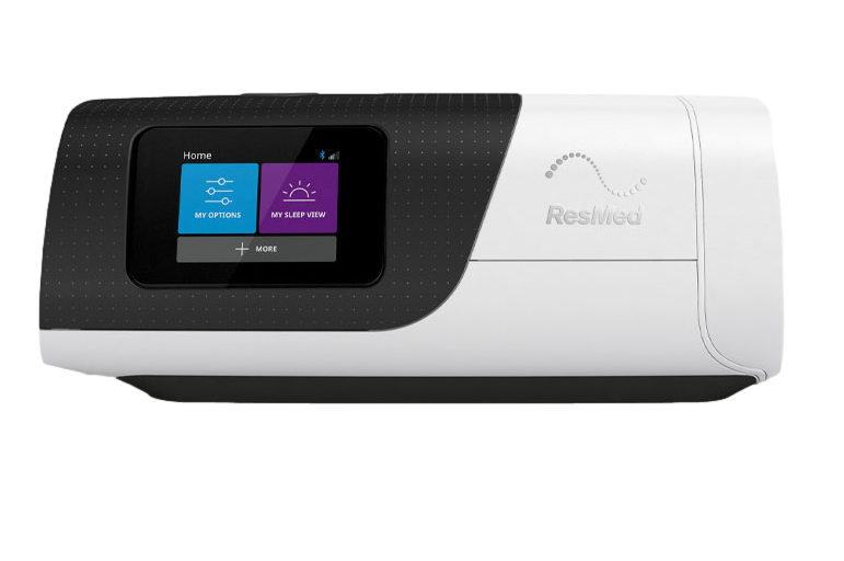 Thumbnail: ResMed AirSense 11 AutoSet CPAP front view for comfortable sleep therapy