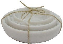 Gia Marble Bowl Set (Set of 3)