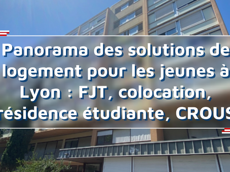 Couverture de l'article avec la façade de la résidence YMCA Villeurbanne, foyer de jeunes travailleurs à Villeurbanne