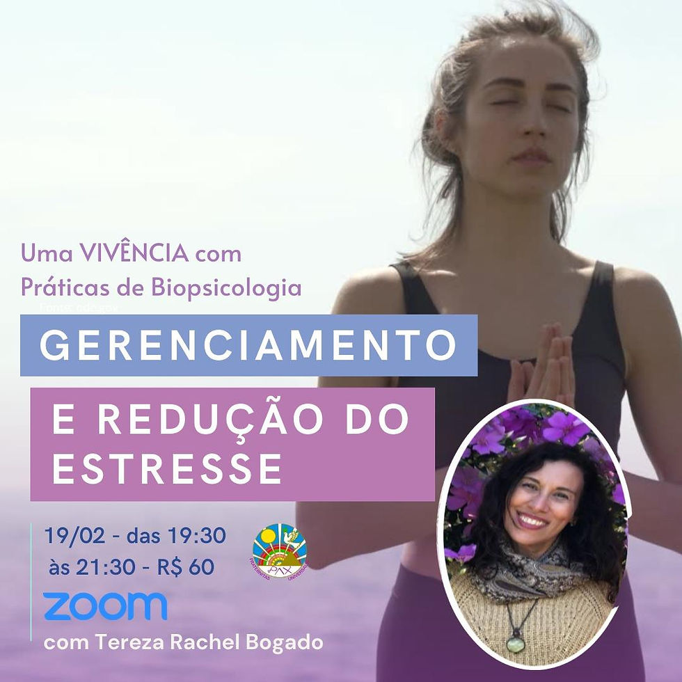 Vivência - Gerenciamento e Redução do Estresse