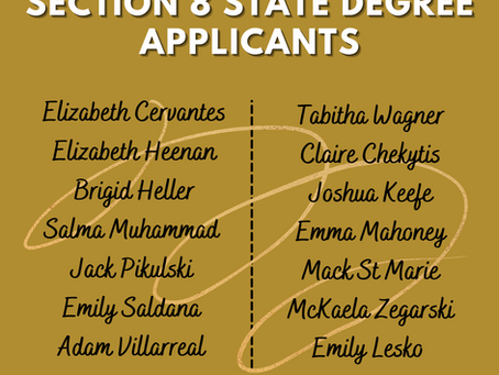 See Our Section 8 State Degree Applicants and Section Star in Agribusiness!!!