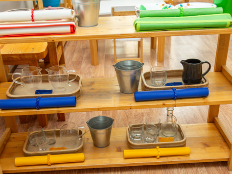 early language shelf activities in Preschool