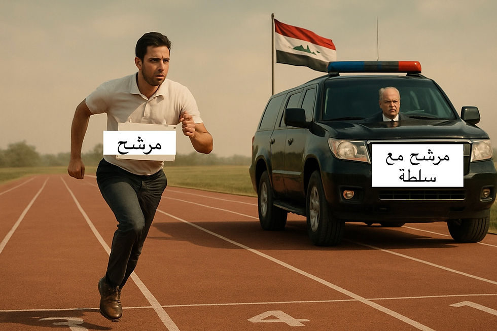 سباق انتخابي غير متوازن!