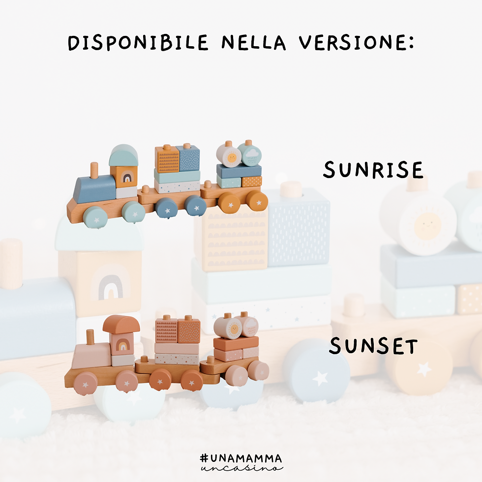 Miniatura: Trenino legno Sun 