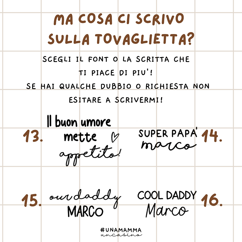 Miniatura: Tovaglietta in jeans