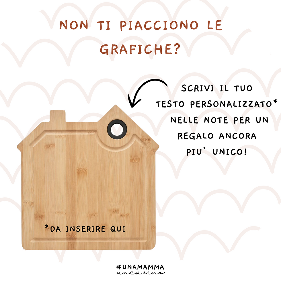 Miniatura: Tagliere a forma di casetta